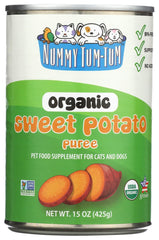 Nummy Tum Tum patate douce bio pour chiens et chats, ingrédient naturel apprécié