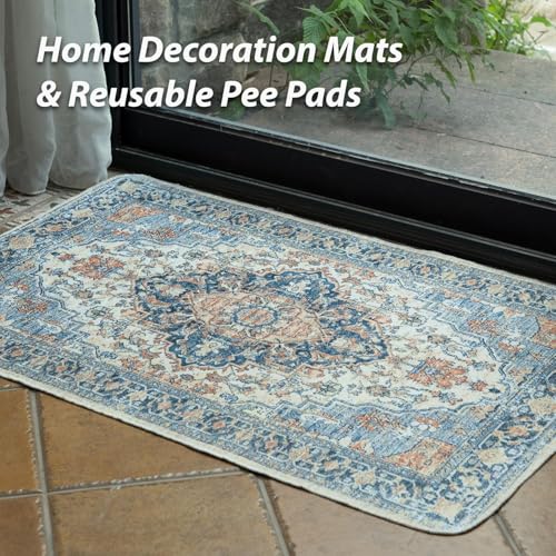 Nunubaby tapis anti-dérapant pour chien, maintien en place en intérieur.