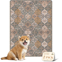 Nunubaby tapis lavable pour chien - surface absorbante et anti-fuite