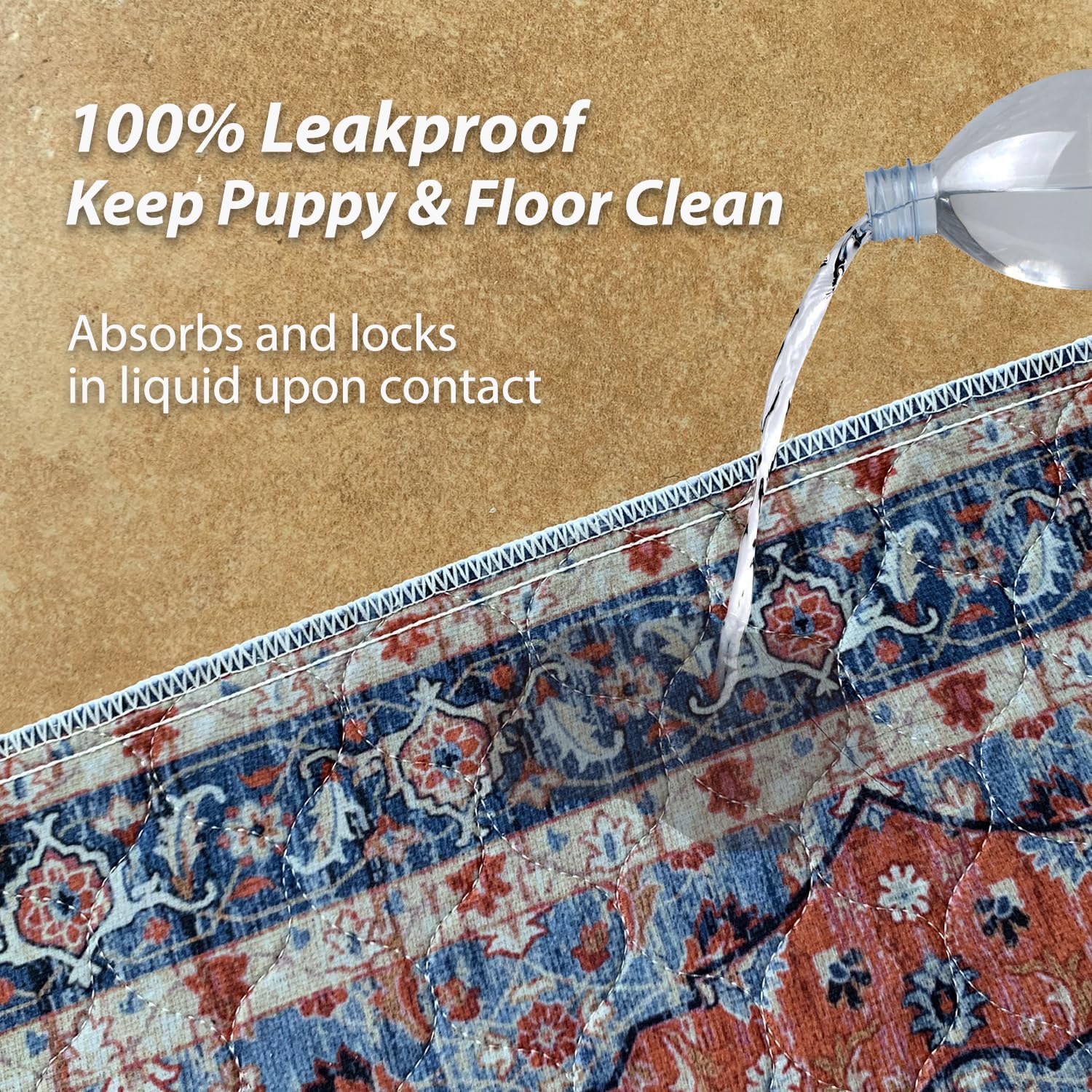Nunubaby Tapis Pipi Impermeable Antidérapant: pour chien actif.