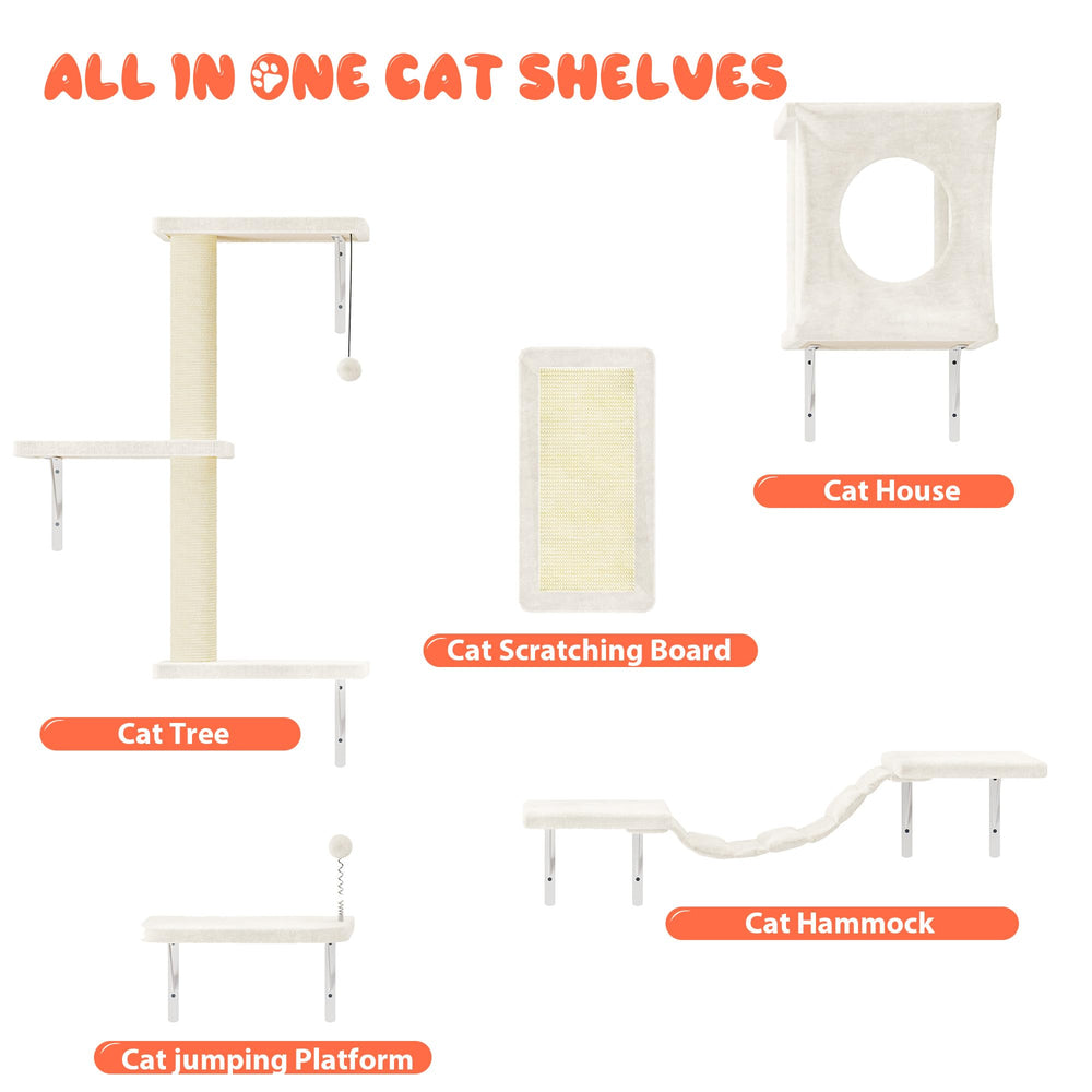 NUNU LAB etapes-chat-mural: escalier ludique pour chats actifs.