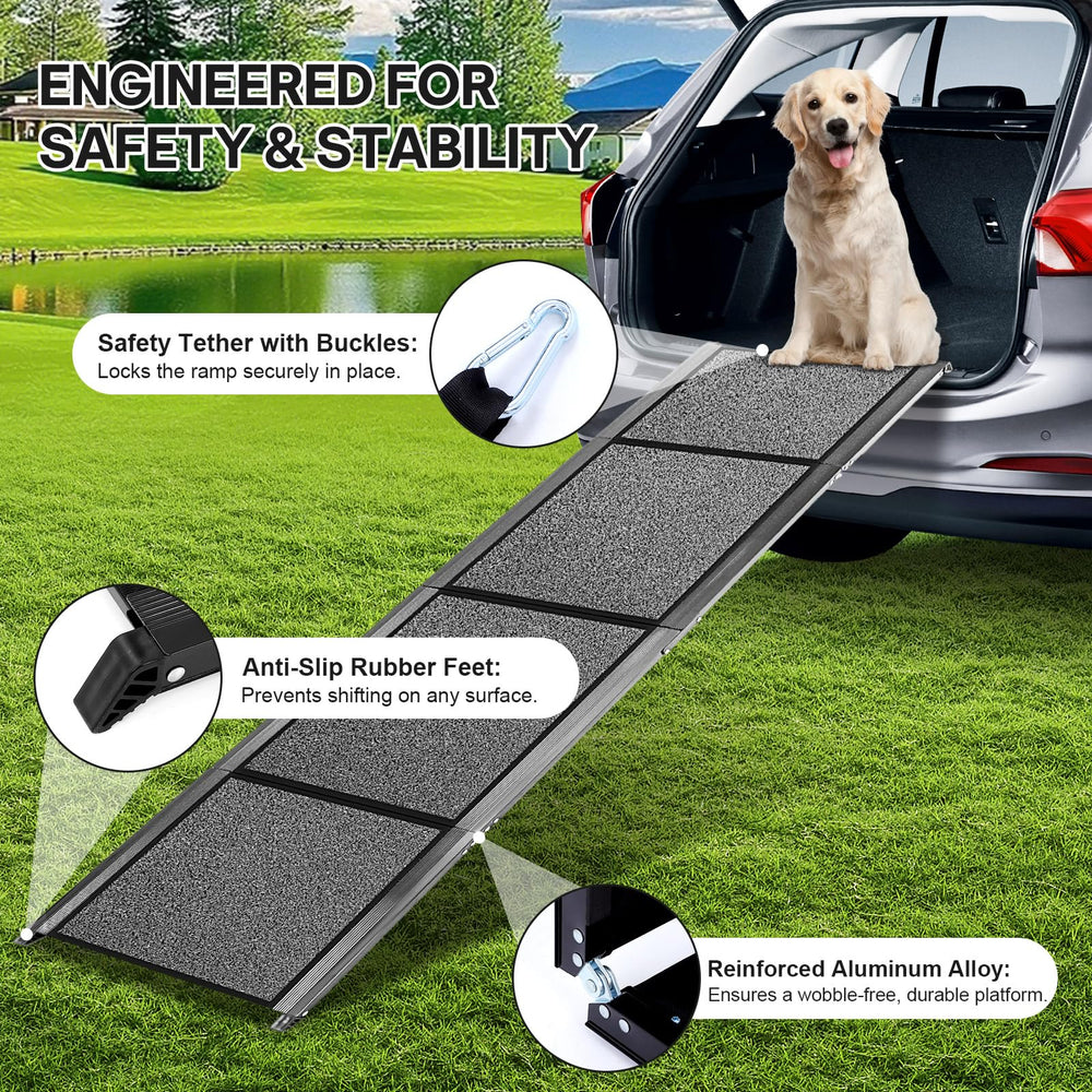 NUOBESTY Rampe Chien surface antidérapante – traction et sécurité.