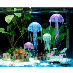 NUOMI méduse artificielle silicone doux – sécurité et esthétique pour l’aquarium