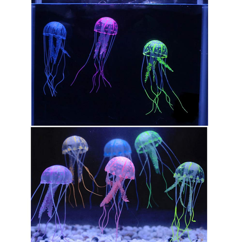 NUOMI méduse artificielle – mouvement fluide dans le courant de l’aquarium
