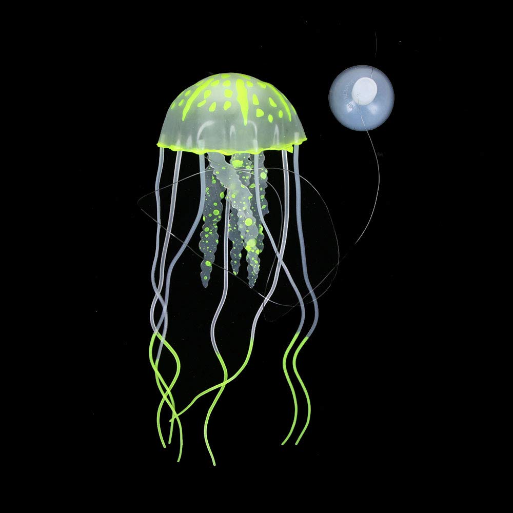 NUOMI pack de 6 méduses artificielles pour aquarium