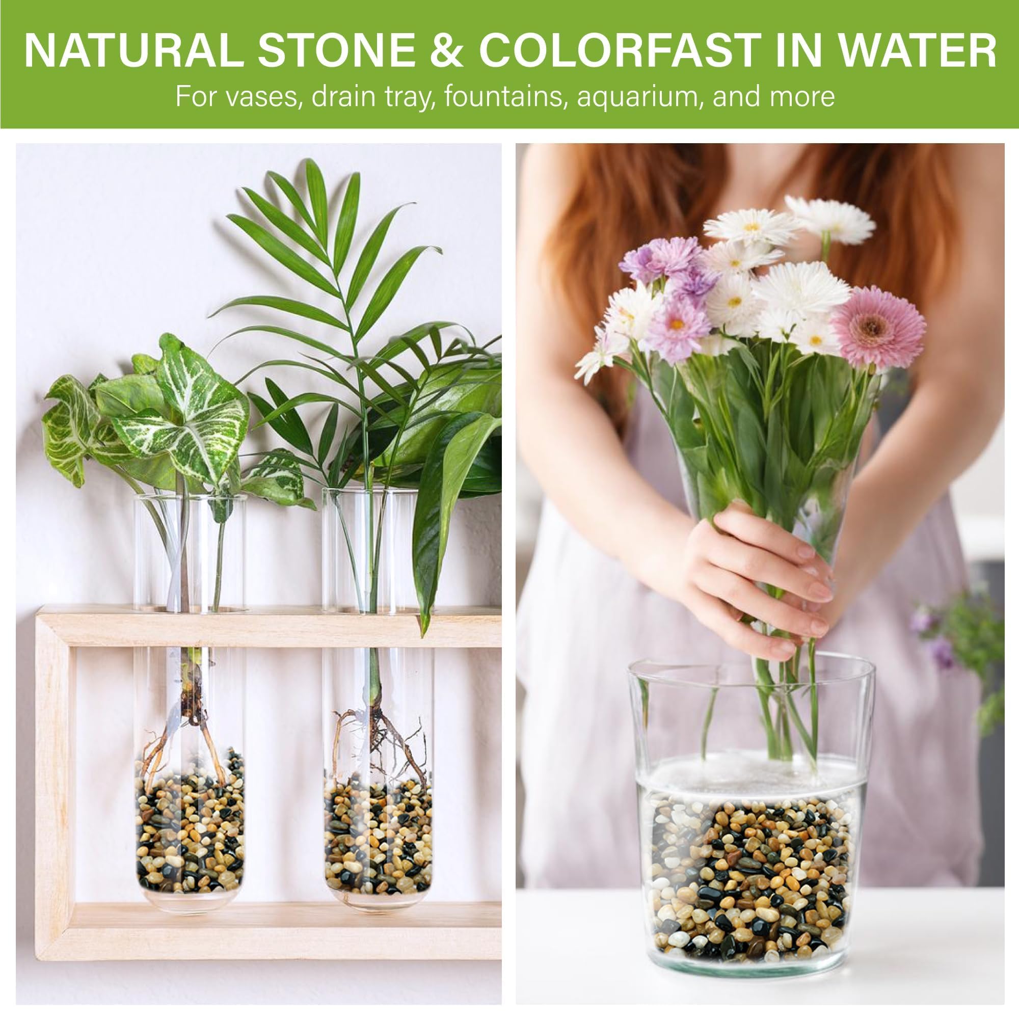 Grapier NUPICK pour fontaine et bordures, ambiance zen