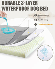 Housse amovible lavable NUPIDA, entretien facilité et hygiène pour chien.