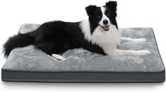 Lit NUPIDA pour caisse chien imperméable et peluche deluxe offrant confort durable.