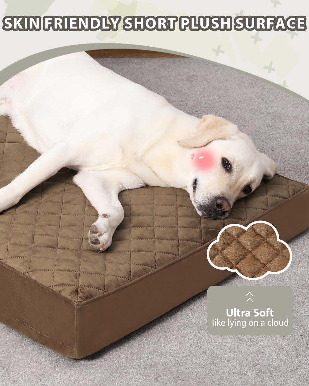 NUPIDA mousse orthopédique egg crate offre soutien et aération