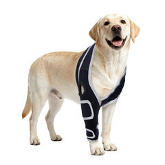 Nurcazo brace-genou-chien patte arrière: soutien ciblé et confort amélioré.