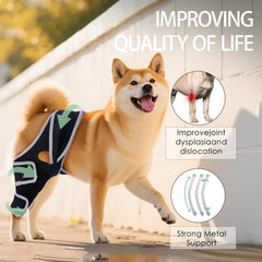 Confort doux et respirant du brace Nurcazo contre la peau du chien.