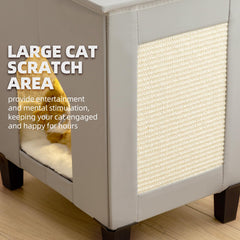 NUROMY surface cuir impermable chat, douceur et durabilite.