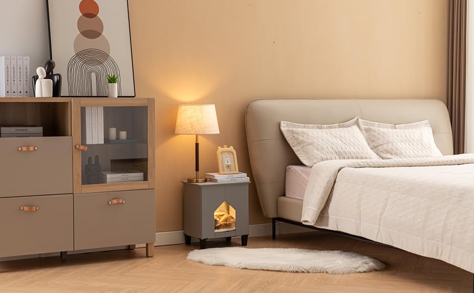 NUROMY table-cote meuble pratique salon chambre.