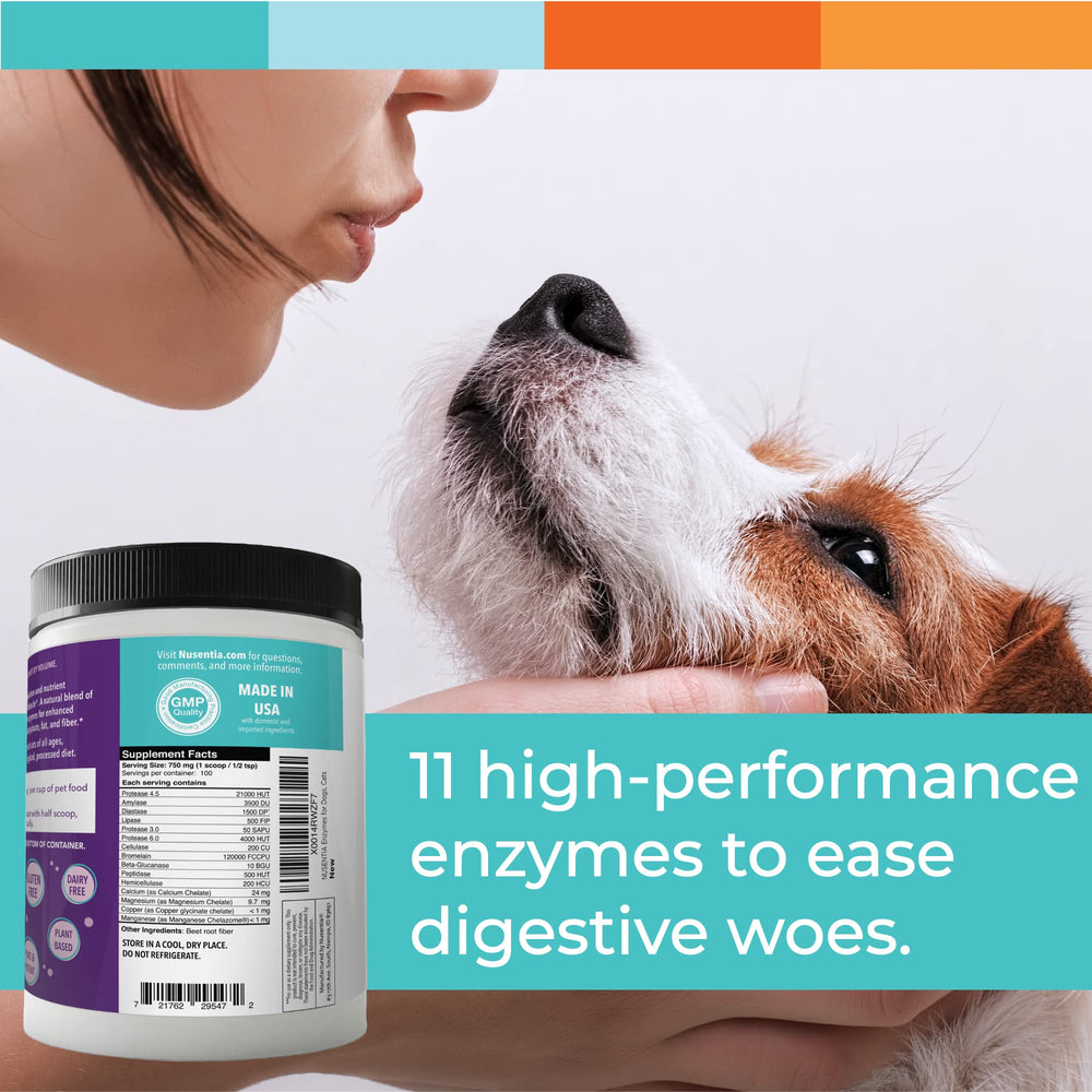 Enzyme Miracle, ajout facile aux croquettes pour une digestion plus harmonieuse.