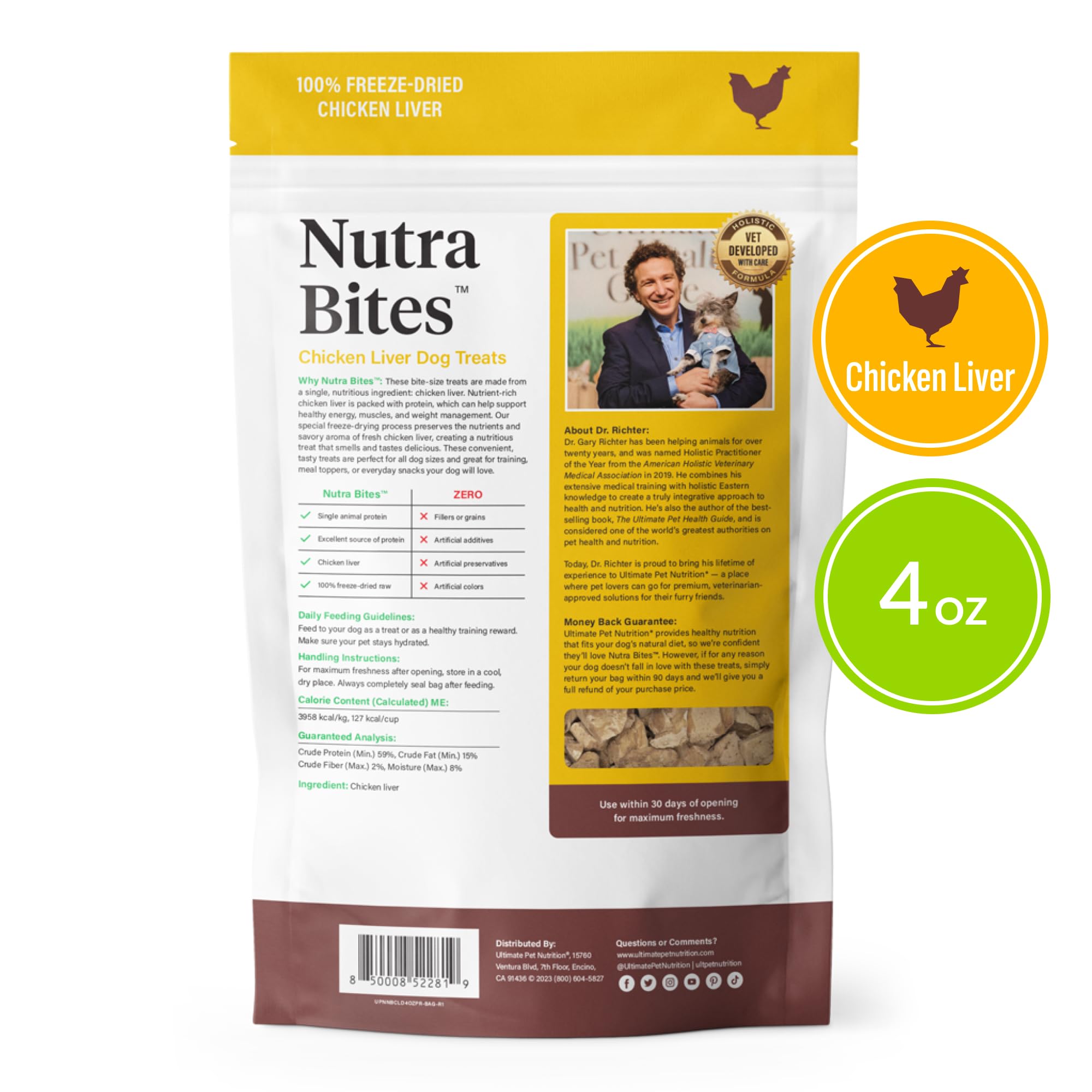 Nutra Bites – idéal pour récompense lors de l'entraînement et du renforcement positif.