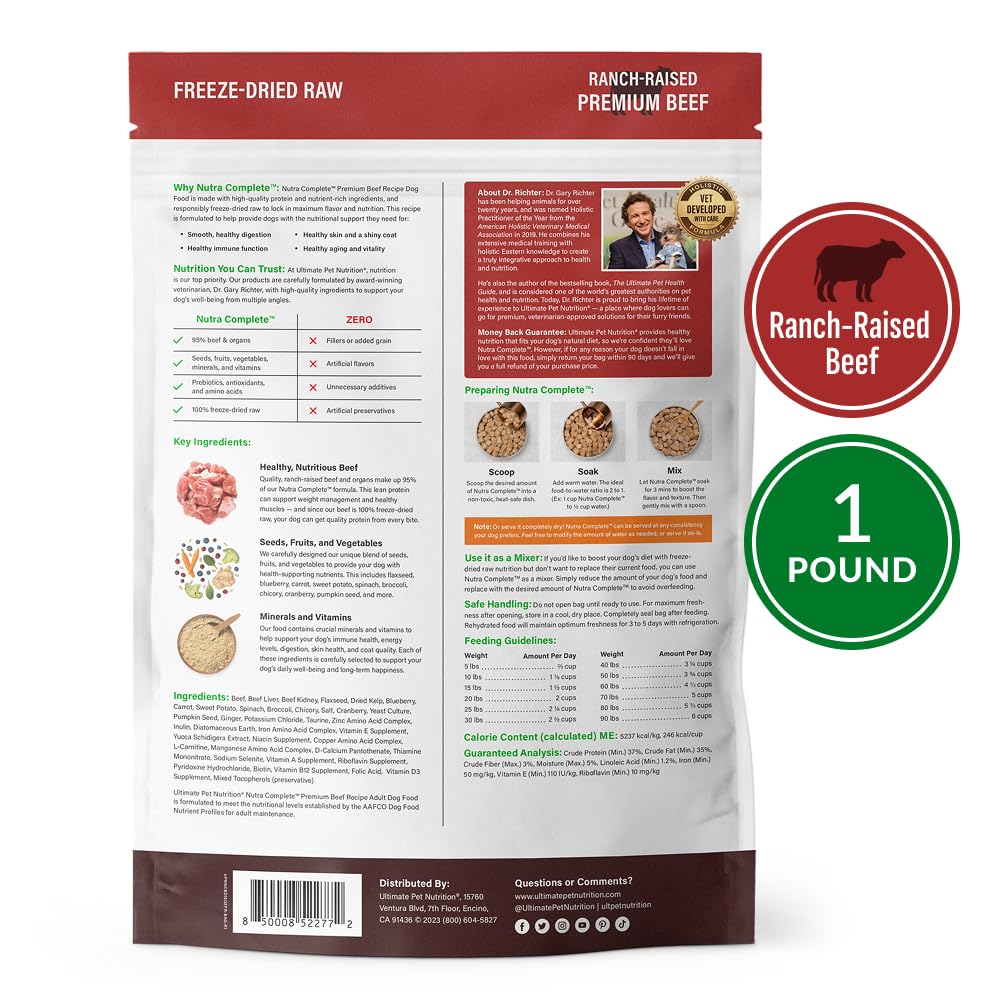 Nutra Complete : formulation vétérinaire pour le soutien digestif.