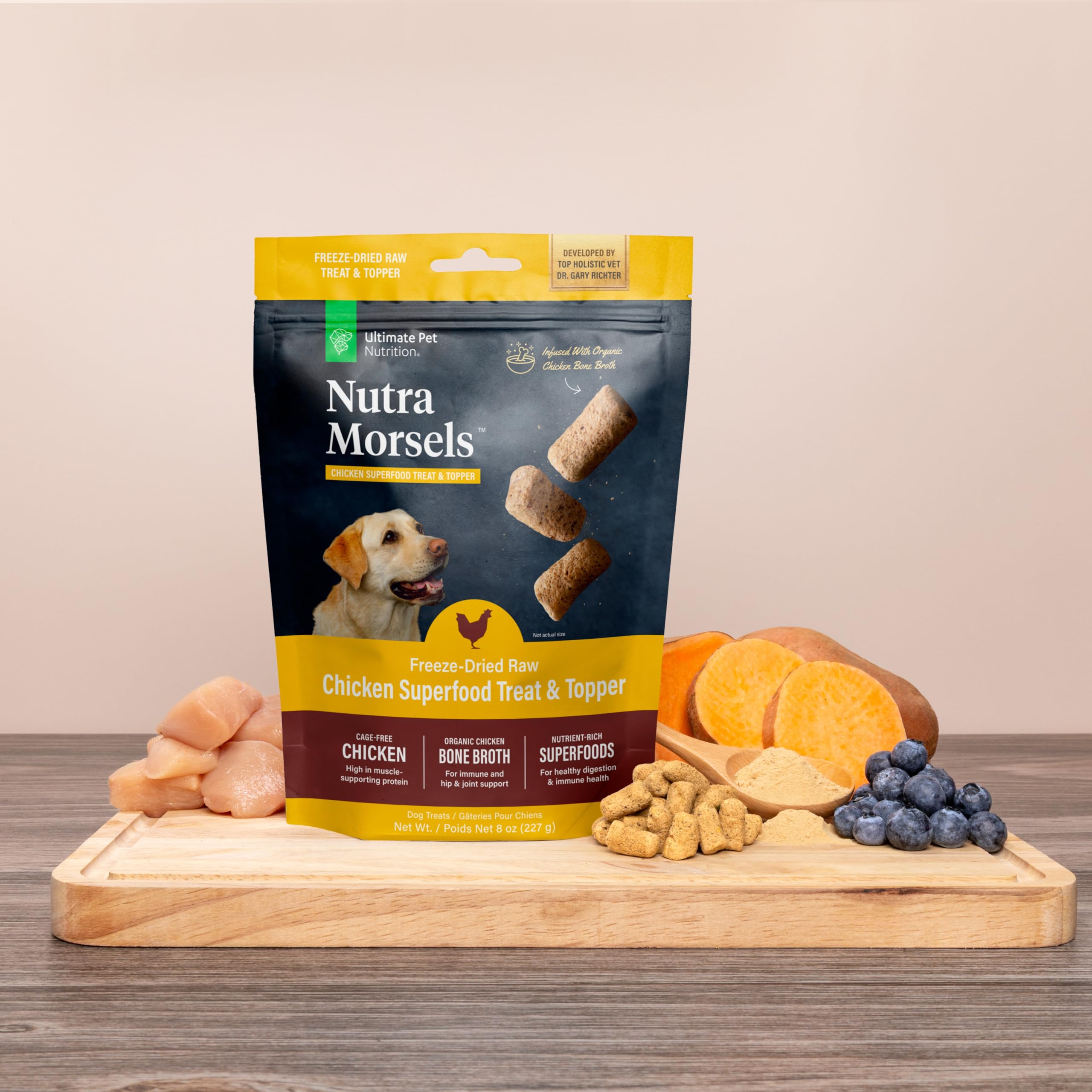 Nutra Morsels - format 3 paquets - flexibilité d'utilisation.