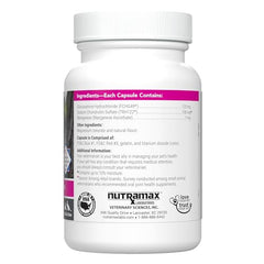 Nutramax Cosequin: capsules à saupoudrer sur la nourriture pour une administration aisée.
