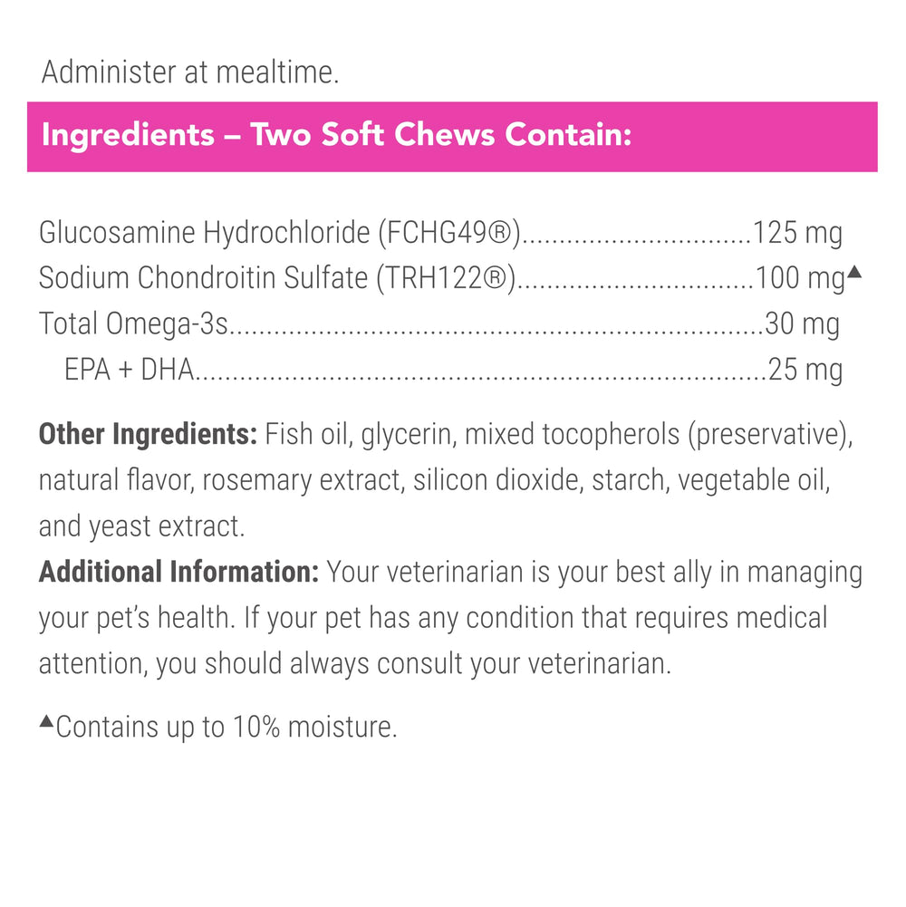 Cosequin Chats – glucosamine et chondroïtine inclus pour les articulations.