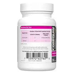 Nutramax Cosequin pour chats, pack double de 110 capsules, pratique pour la routine.