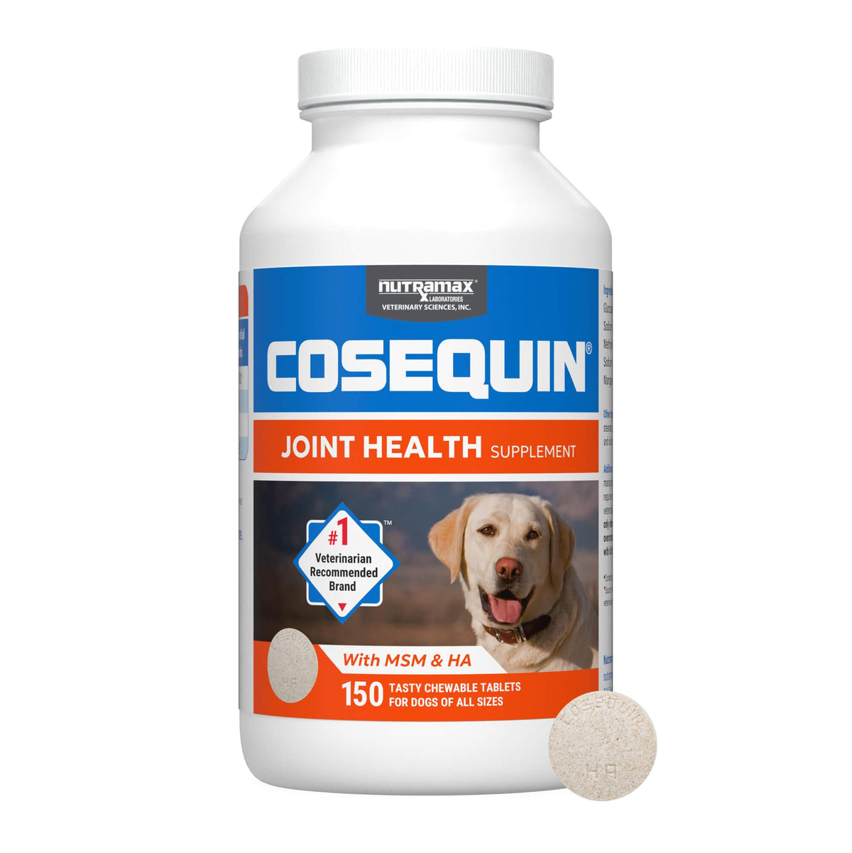 Nutramax Cosequin – comprimés à mâcher faciles, soutien possible des articulations.