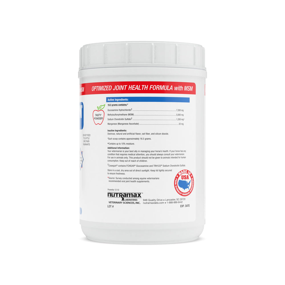 Nutramax Cosequin Optimise MSM poudre : doseur facilitant le dosage.