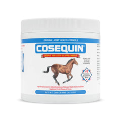 Nutramax Cosequin Original emballage visible, soutien articulaire fiable pour chevaux.