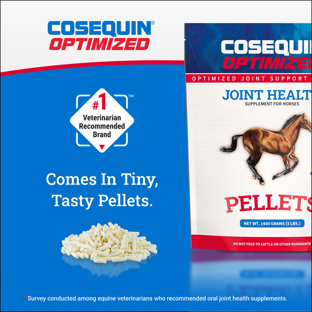 Nutramax Cosequin Pellets dosage quotidien – routine d'entretien possible.