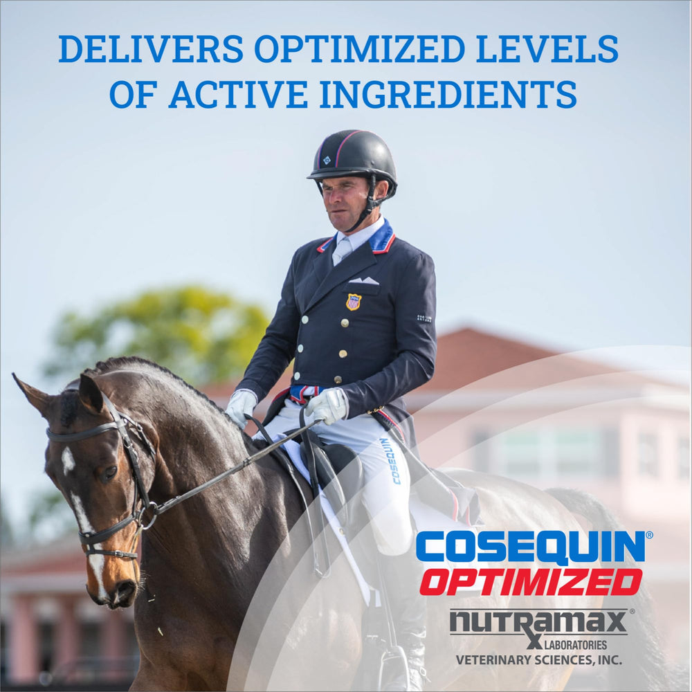 Nutramax Cosequin Pellets glucosamine chondroïtine – nutrition articulaire pour chevaux.