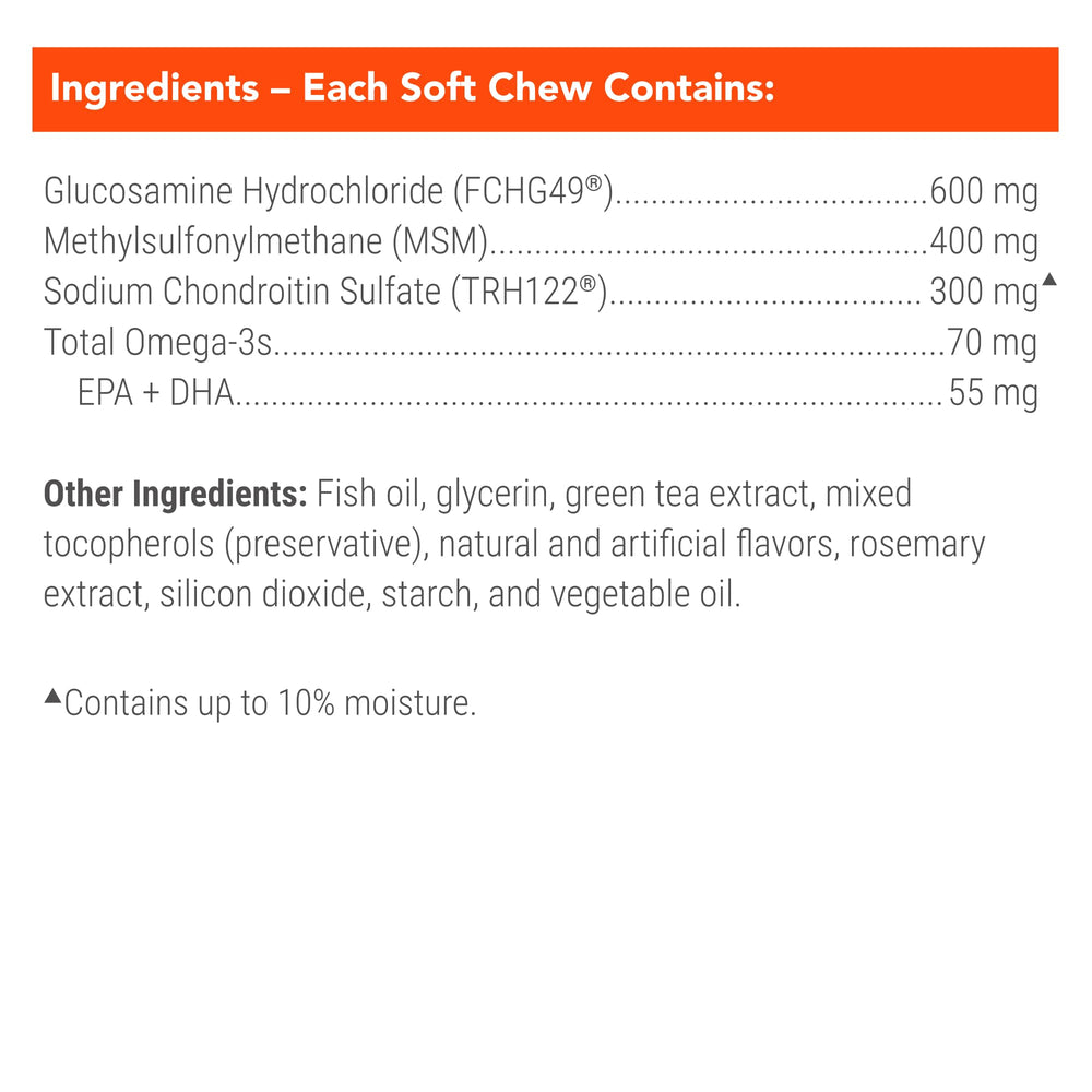 Nutramax Cosequin – formulation américaine, contrôles qualité rigoureux.
