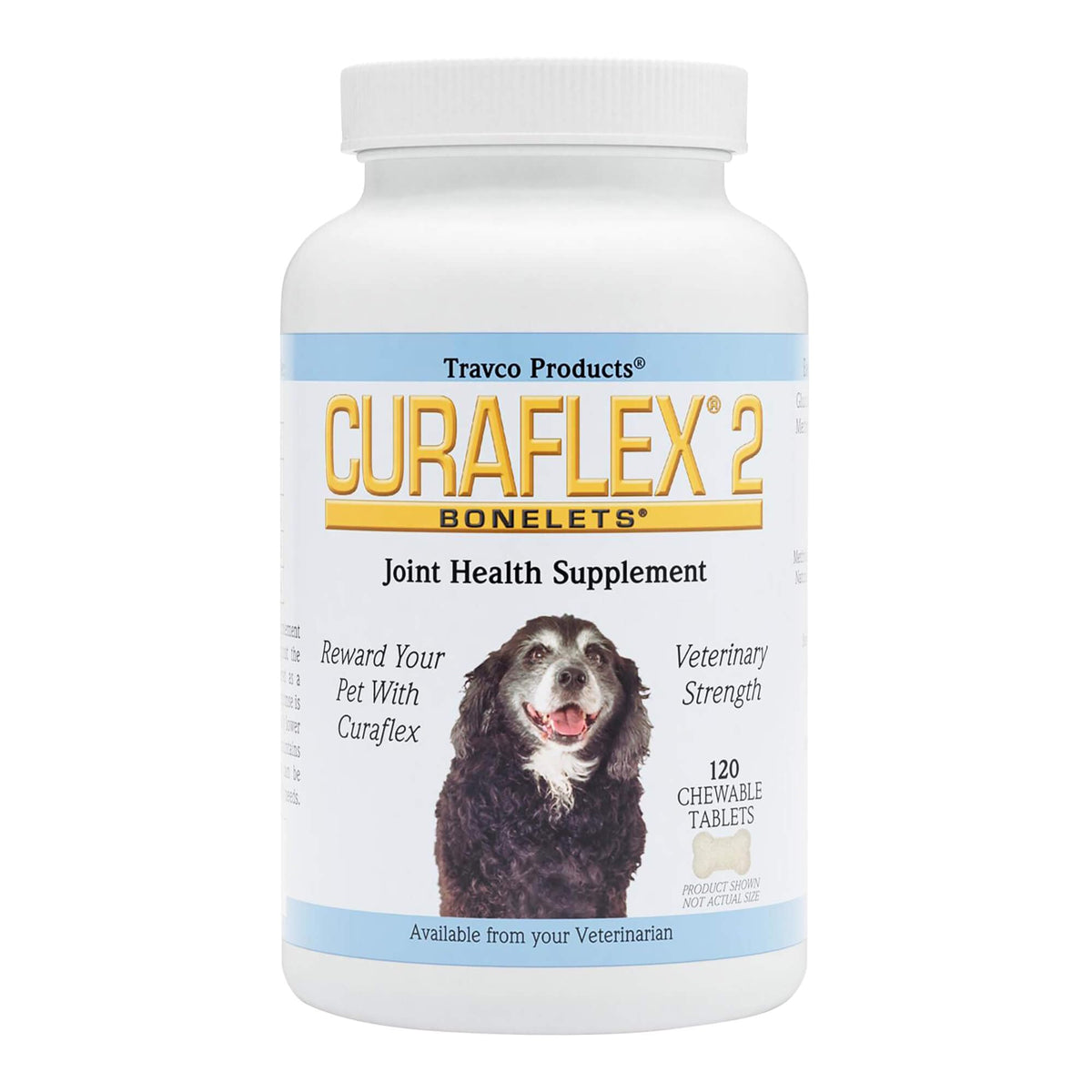 Curaflex 2 de Nutramax – comprimés à mâcher pour articulations du chien, soutien potentiel à la mobilité.