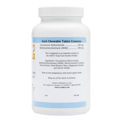Nutramax Curaflex 2 – tablettes masticables pour articulations, soutien possible du cartilage.