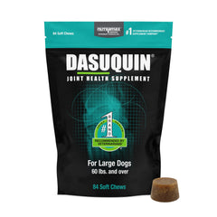 Nutramax Dasuquin flacon—soutien quotidien des articulations chez les grands chiens