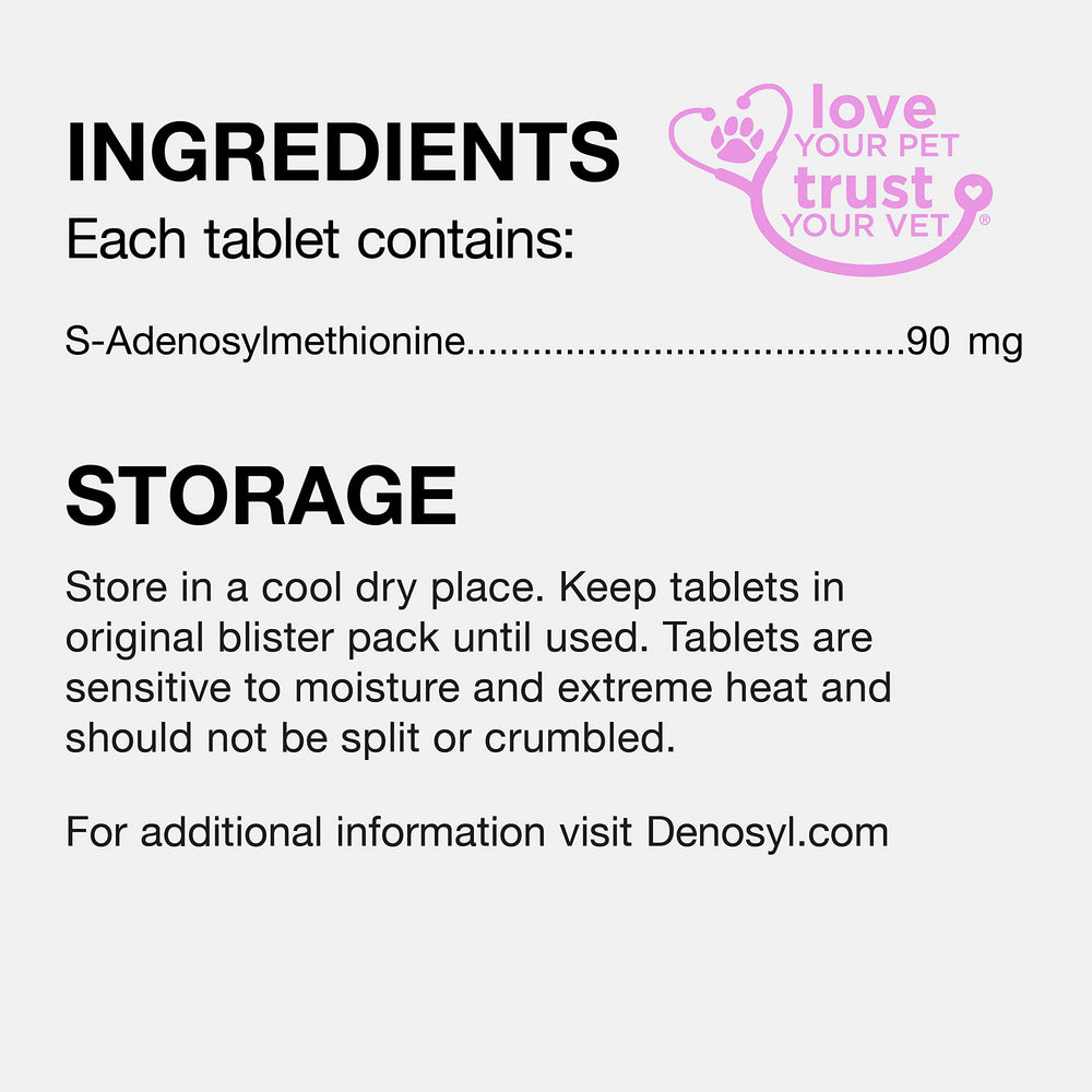Nutramax Denosyl - apercu-tablette, texture et couleur des comprimés enteriques.