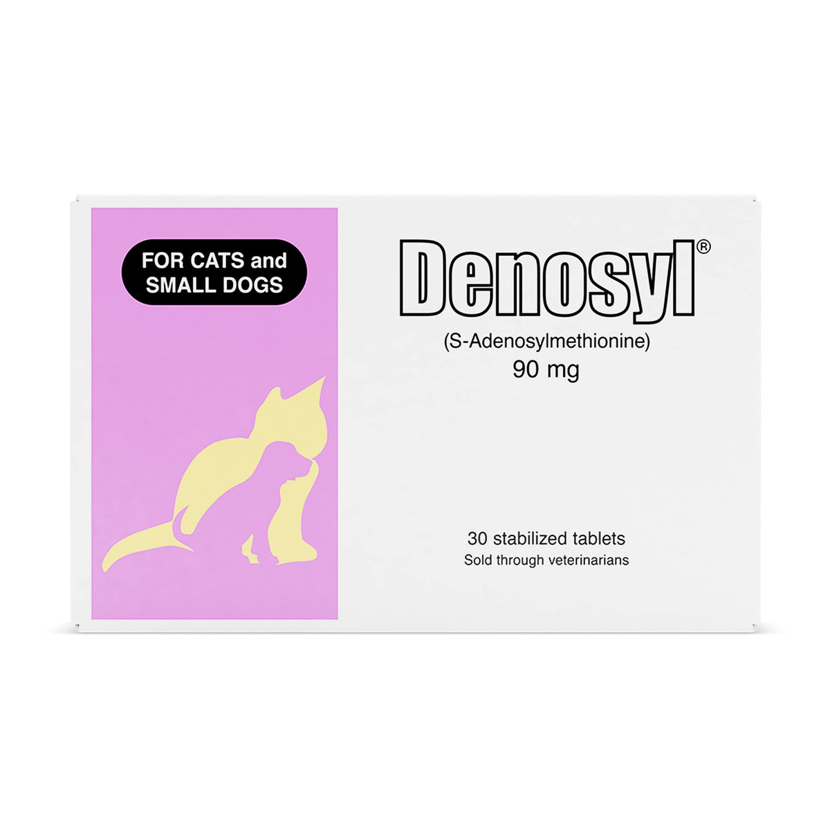 Nutramax Denosyl - bouteille enterique soutient potentiellement le foie des chiens et chats.