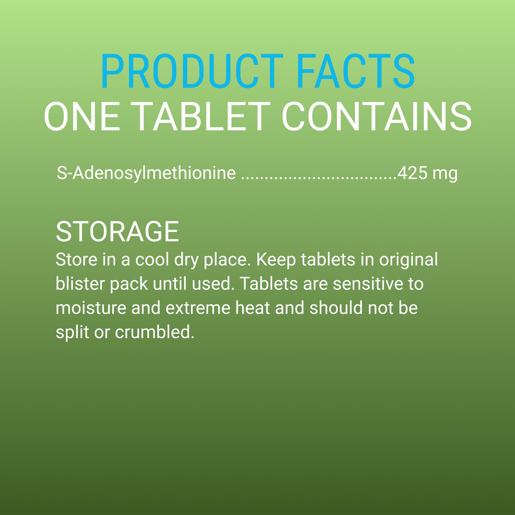 Denosyl tablettes stimulant le glutathion, soutien hépatique
