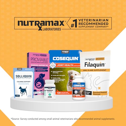 Nutramax Filaquin marque de confiance, référence vétérinaire depuis plus de 30 ans.
