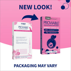 Capsules probiotiques Nutramax Proviable pour chien, faciles à saupoudrer sur la nourriture.