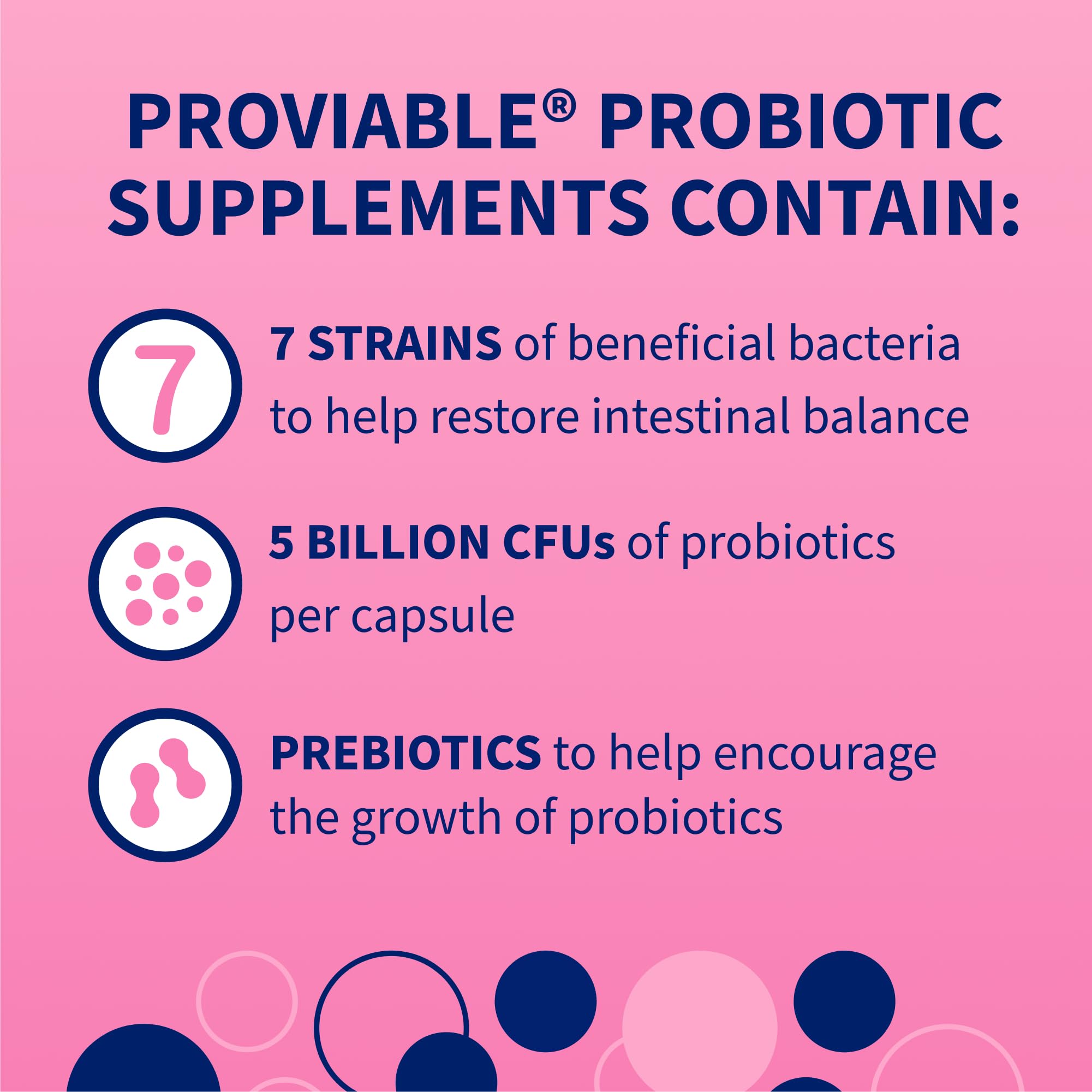 Nutramax Proviable: utilisation quotidienne facile — ouvrir et saupoudrer sur les aliments.
