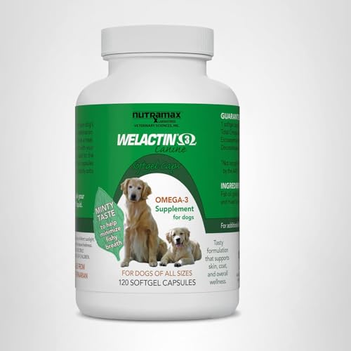 Nutramax Welactin gélules softgel badge vétérinaire