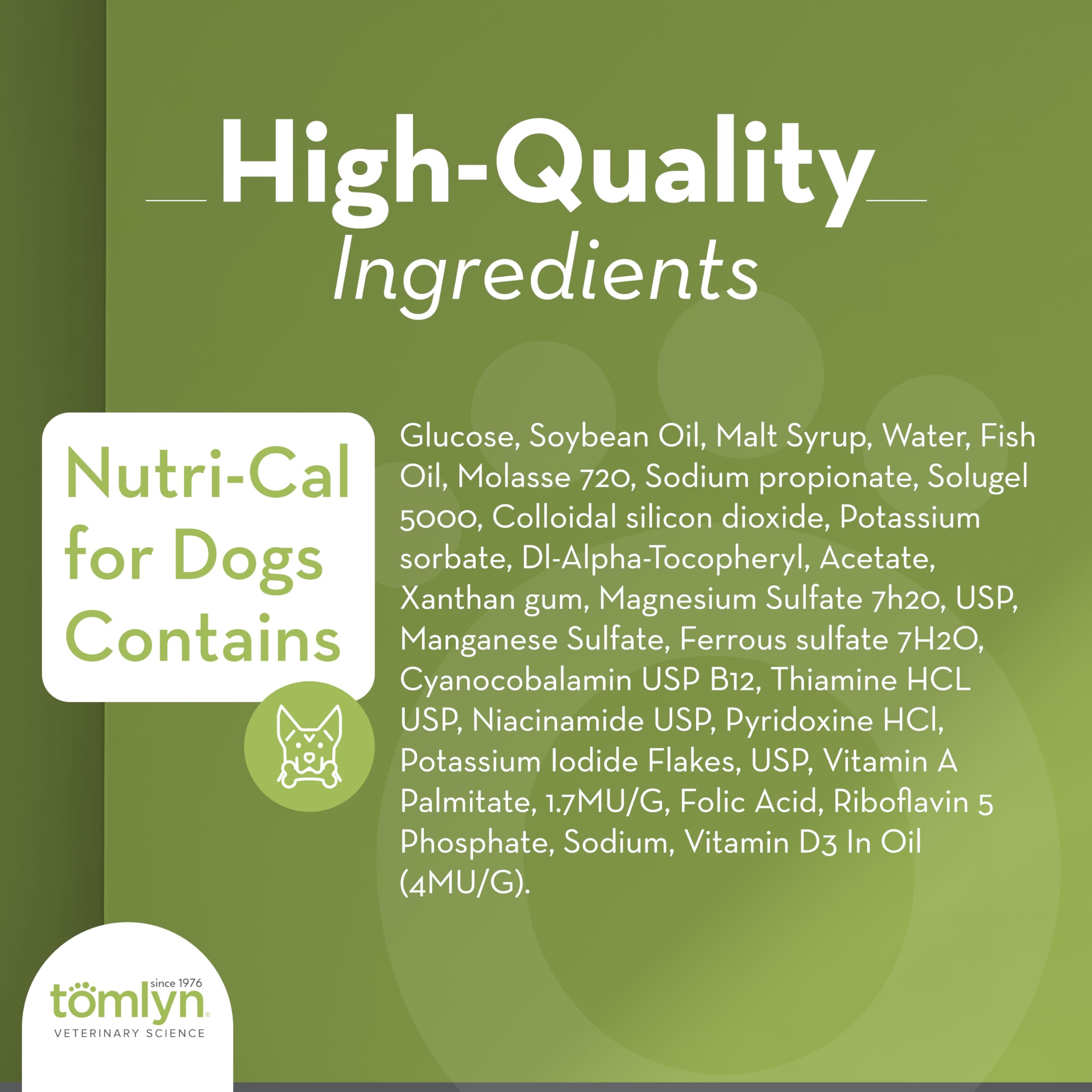 Nutri-Cal usage quotidien: soutien nutritionnel pour chiens actifs.