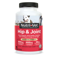 Nutri-Vet Advanced Strength comprimé chien au goût foie, soutien potentiel des articulations.