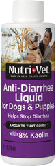 Nutri-Vet Anti-Diarrhée Liquide, bouteille prête à l’emploi pour chiens.