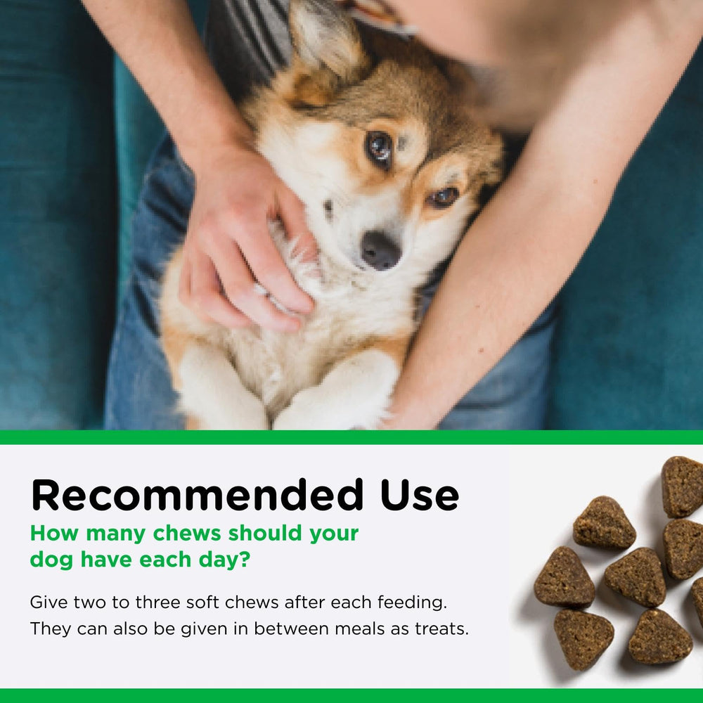 Nutri-Vet Dental Health Soft Chews gencives saines grâce à des antioxydants.
