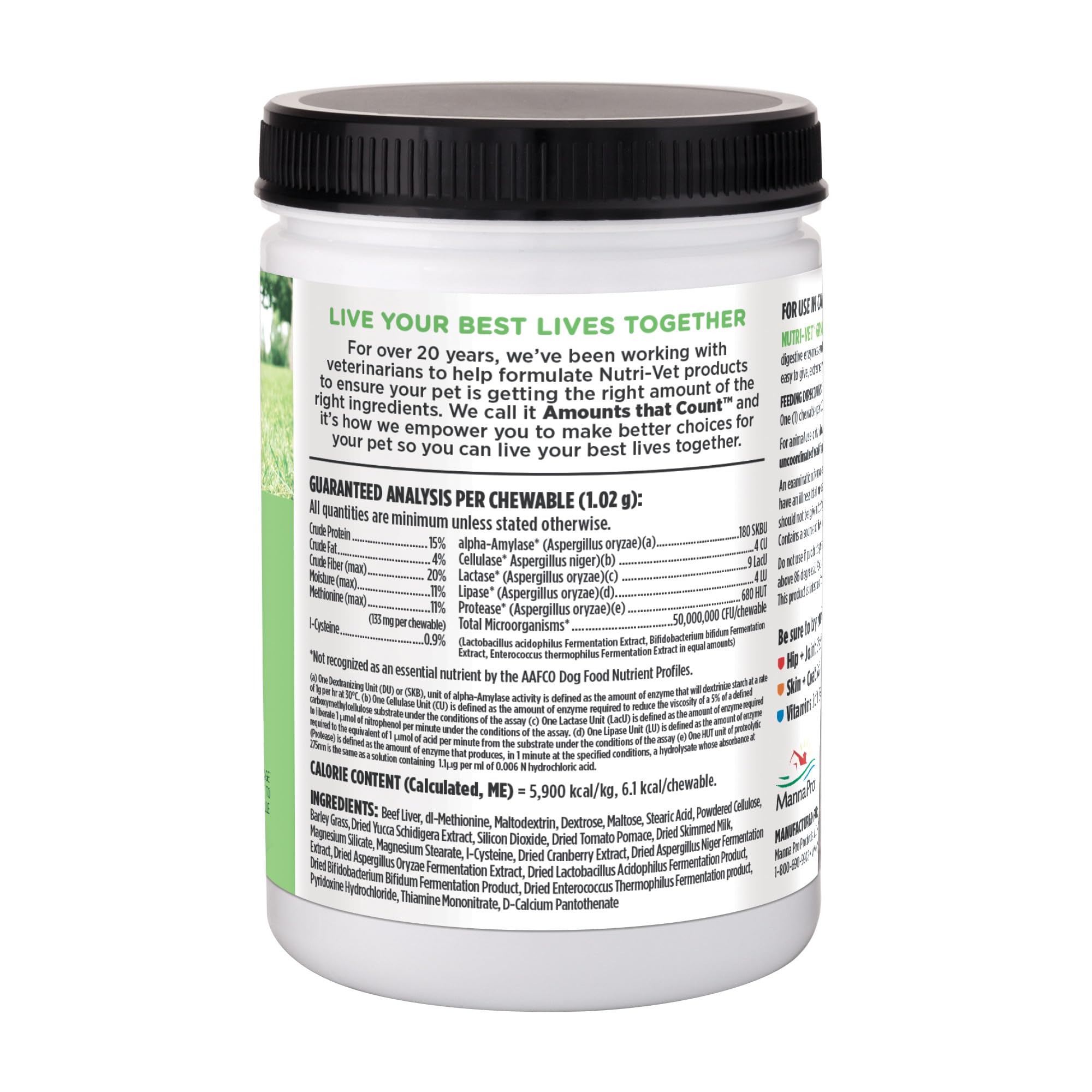Nutri-Vet Grass Guard sante-urinaire, peut soutenir l’équilibre urinaire du chien.