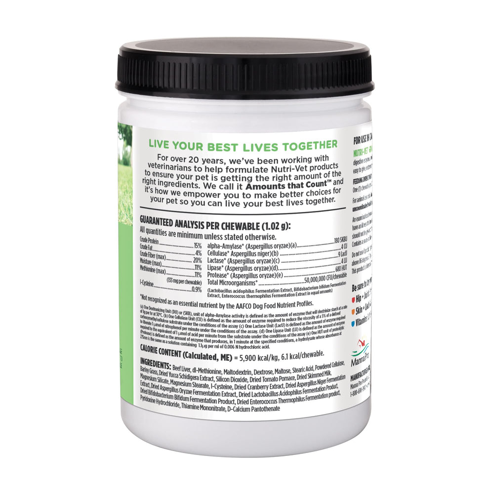 Nutri-Vet Grass Guard sante-urinaire, peut soutenir l’équilibre urinaire du chien.