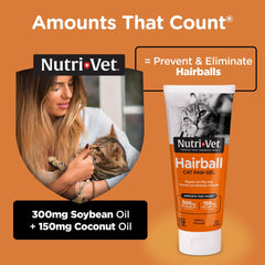 Nutri-Vet Hairball Paw Gel goût saumon, apprécié par de nombreux chats