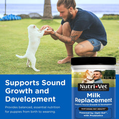 Nutri-Vet lait chiots probiotiques optigut: soutien digestif et absorption des nutriments