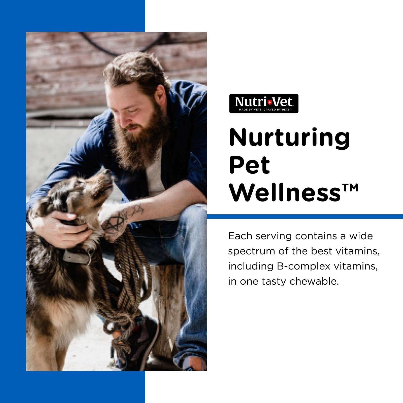 Nutri-Vet Multi-Vite aide a la digestion et vitalite quotidiennes
