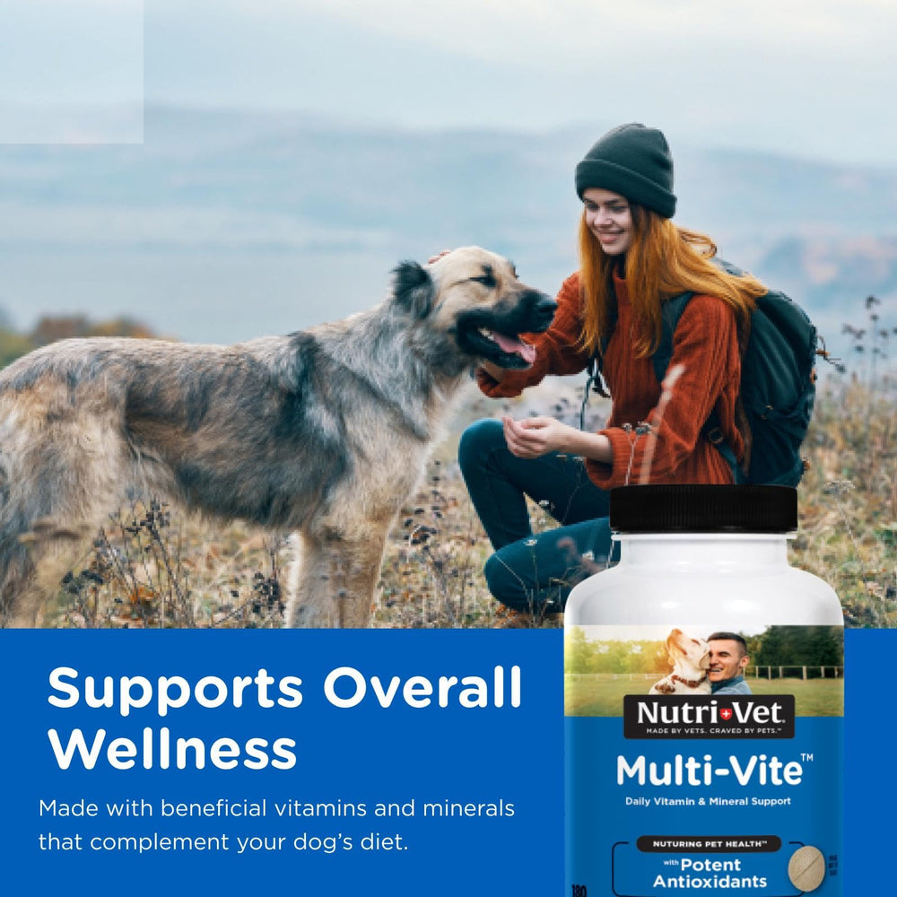 Nutri-Vet Multi-Vite formulation veterinaire pour le bien etre